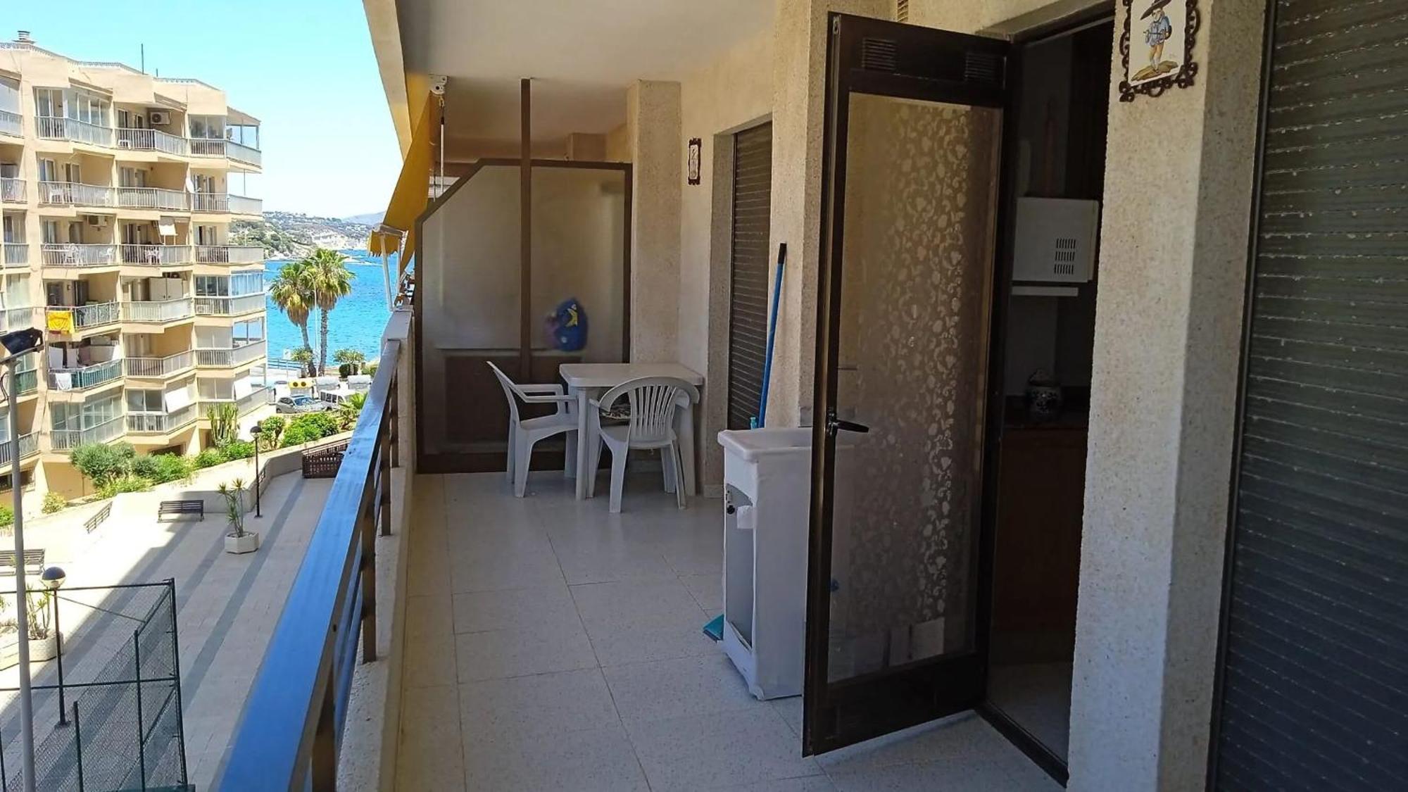 Bright Apartment In Calpe With Sea View And Shared Pool Εξωτερικό φωτογραφία