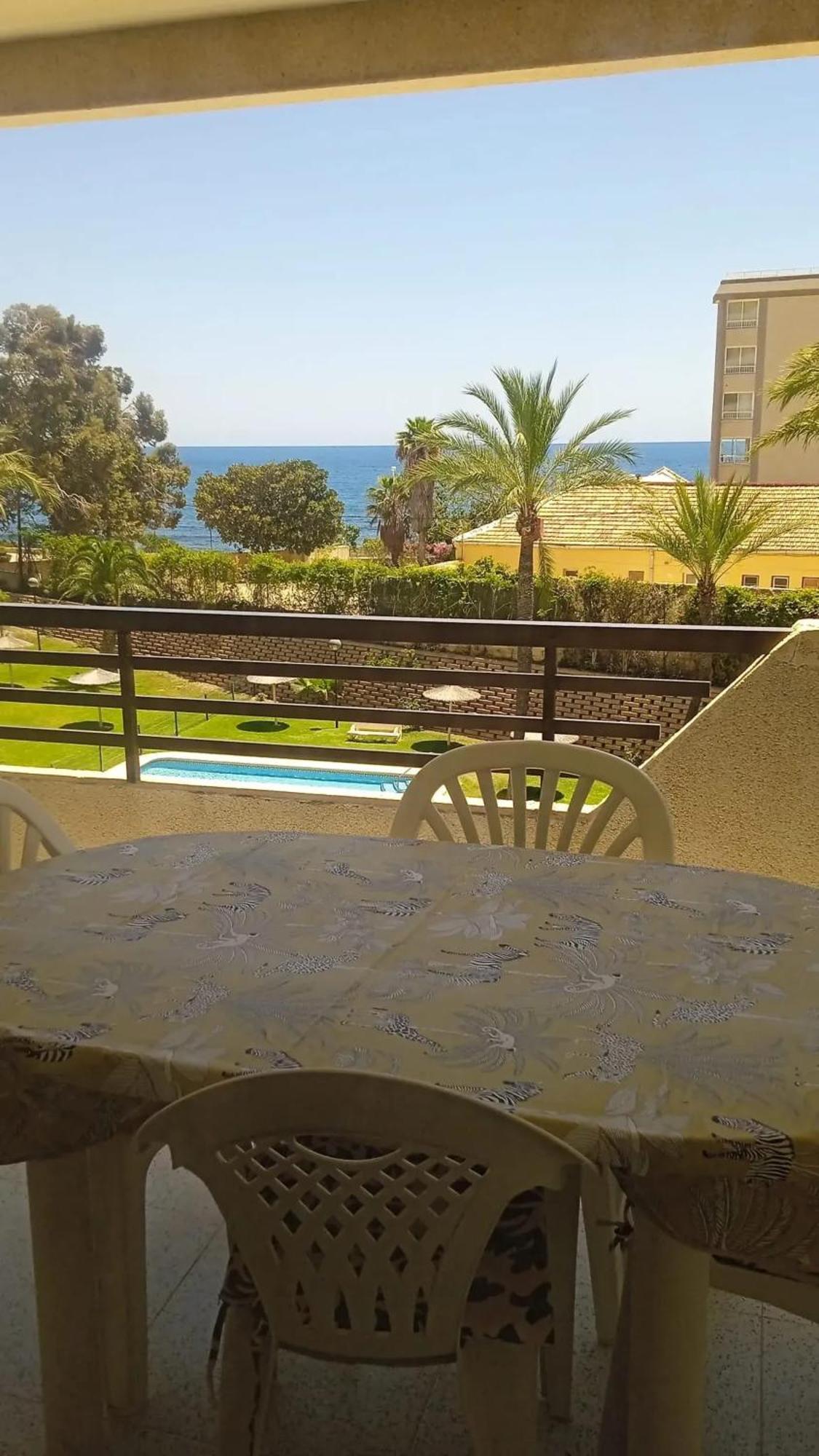 Bright Apartment In Calpe With Sea View And Shared Pool Εξωτερικό φωτογραφία